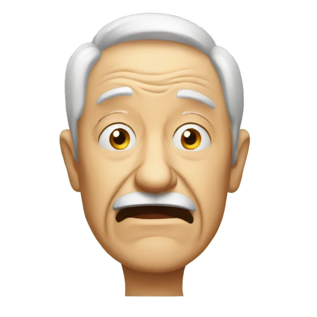 disoriented elderly sticker