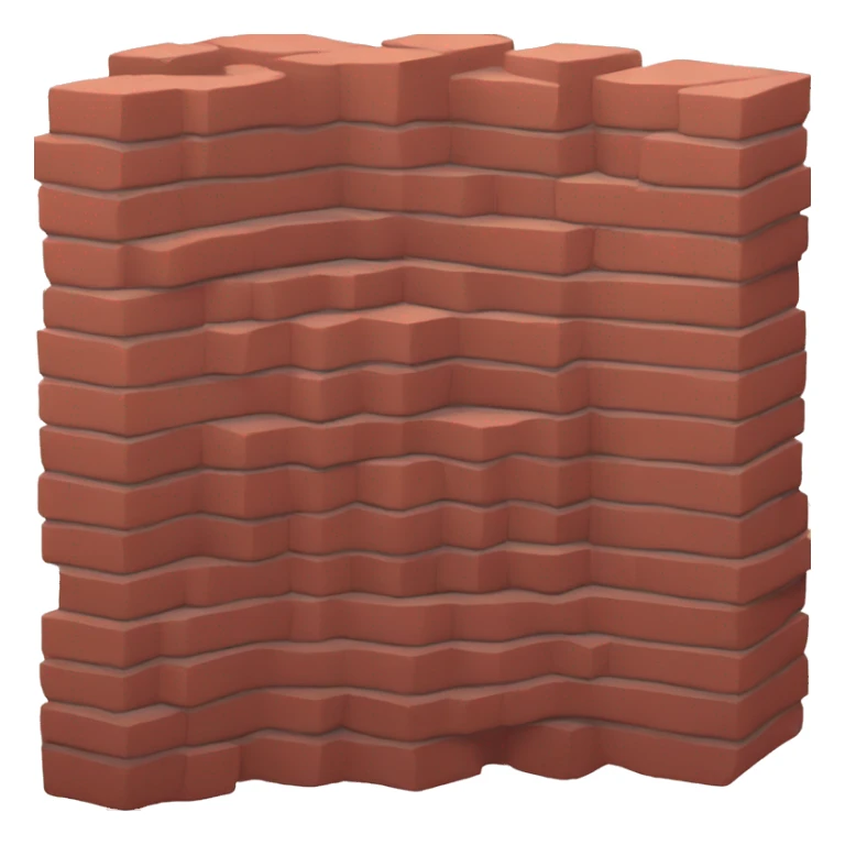 Maroon Brick sticker