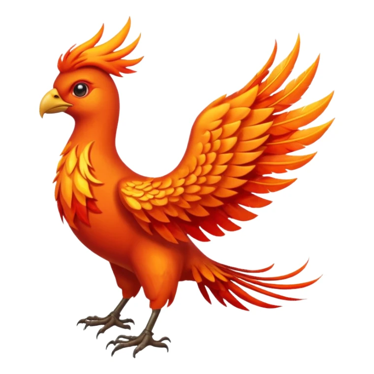 Pheonix bird emoji sticker