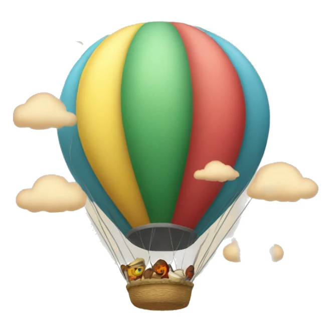 Montgolfières  sticker