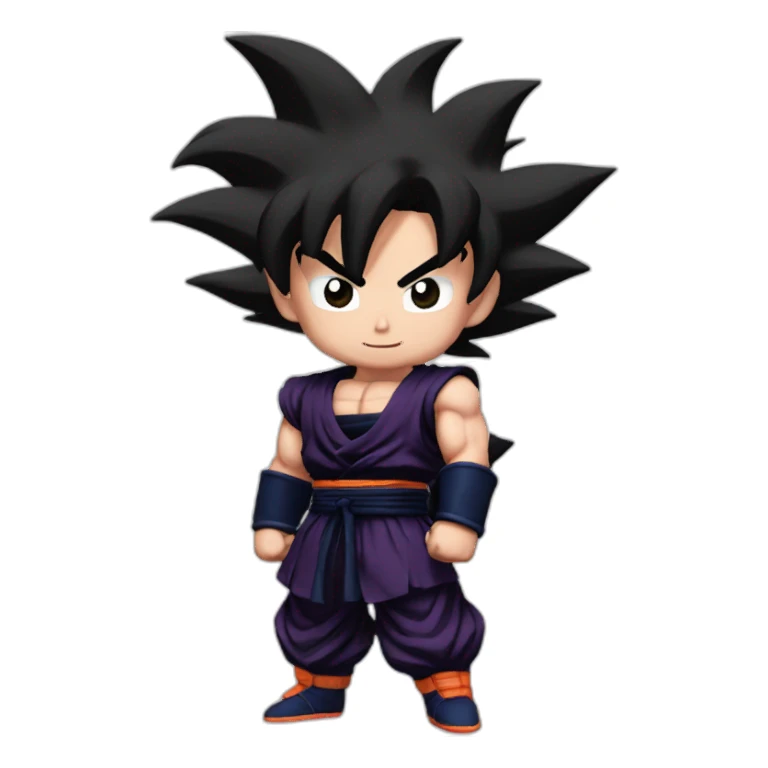 goku black rose sticker