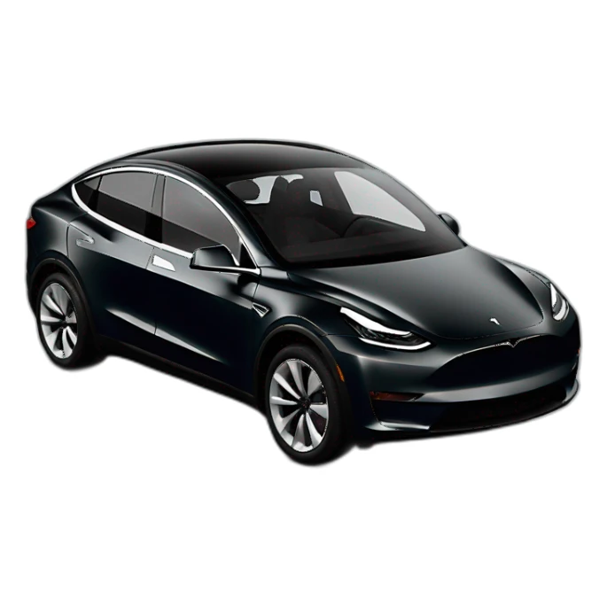 tesla model y sticker