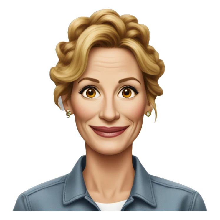 Julia roberts in real life sticker