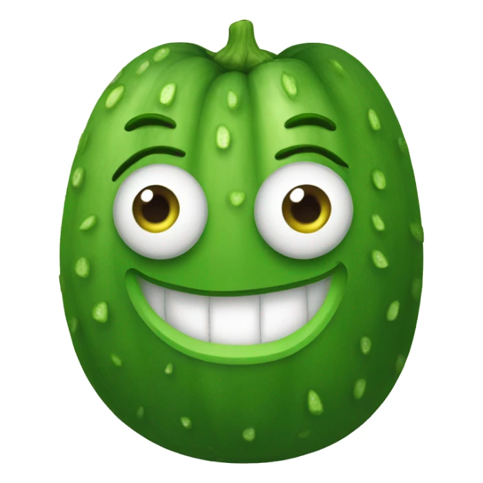 Larry the cucumber sticker