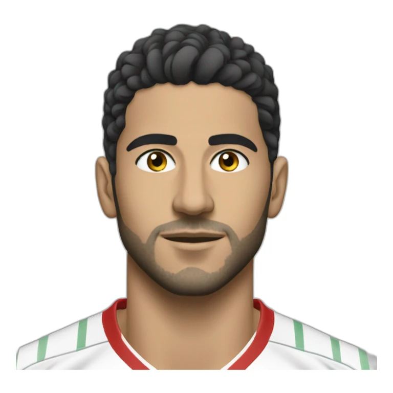 Algerian player Youssef Belaili sticker