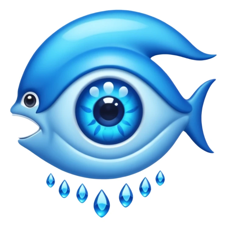 siren aesthetic eye sticker