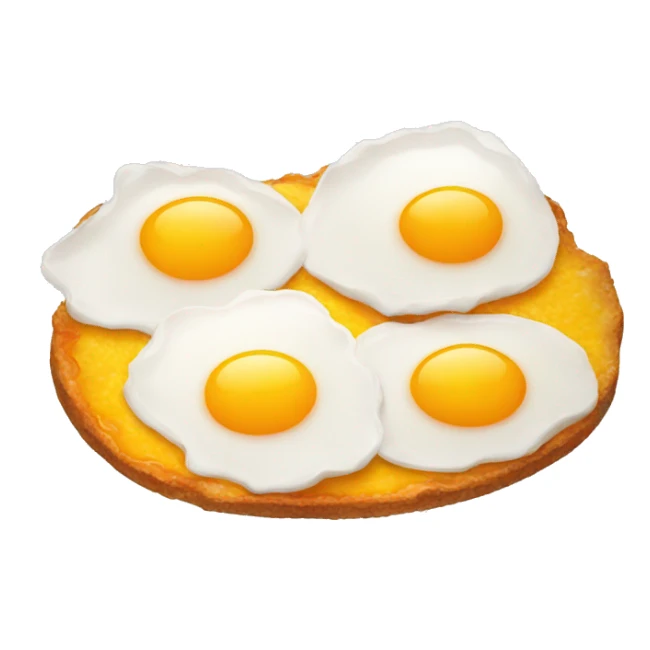 fried eggs sticker
