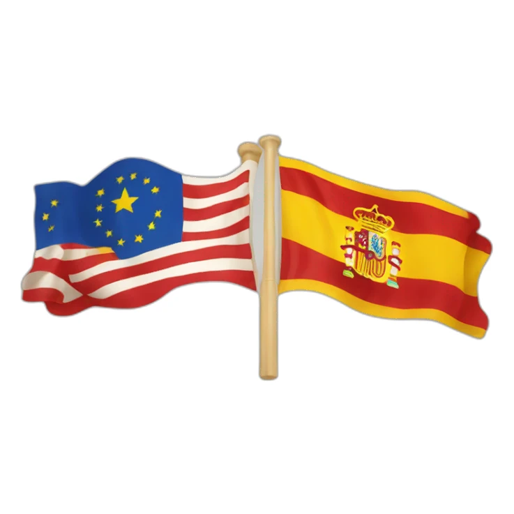 bandera españa sticker