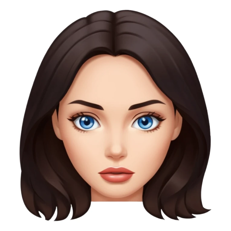 Megan fox blue eyes  sticker