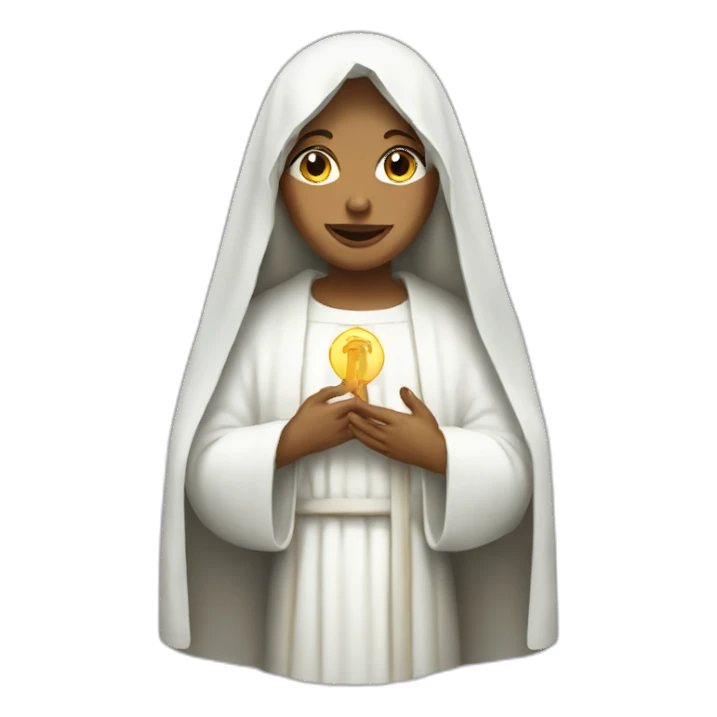 Holy Mary sticker