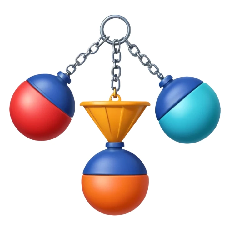 The Distincts Handles with The Hopper Ball sticker