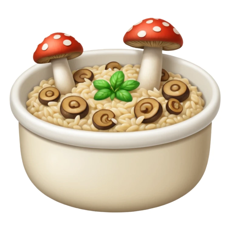 mushroom risotto sticker