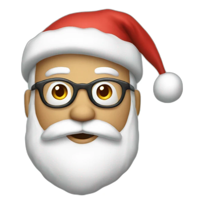 santa-kok sticker