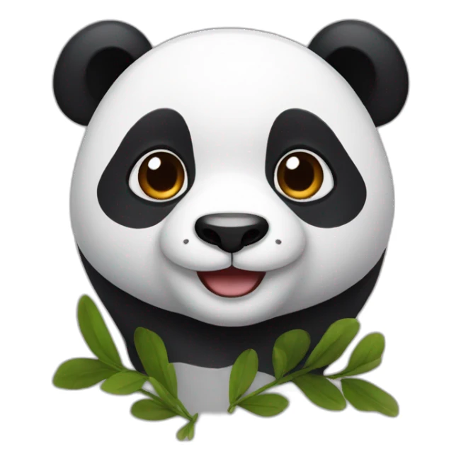 Panda roux sticker