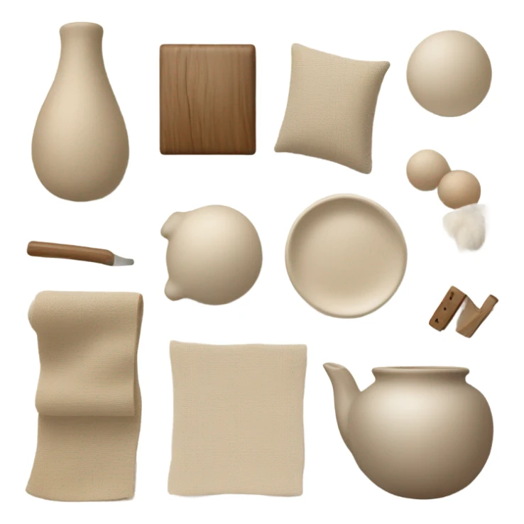 Beige asthestic sticker