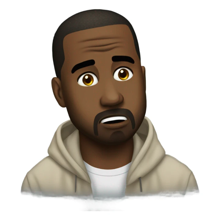 Kanye west crying  sticker