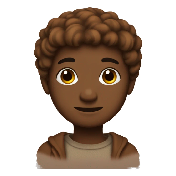 Sweet cozy Brown  sticker