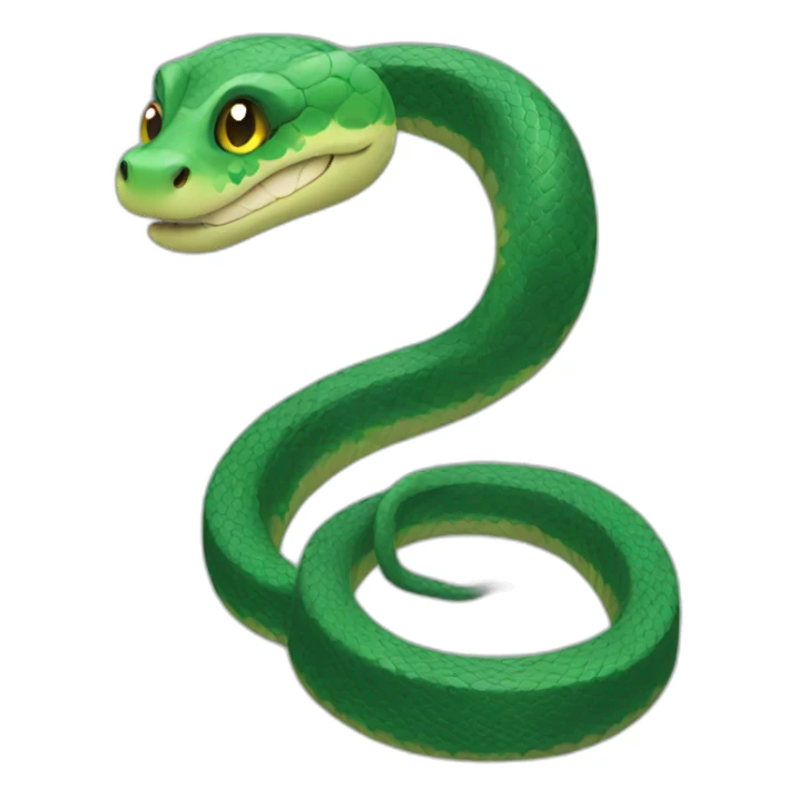 snake-cute sticker