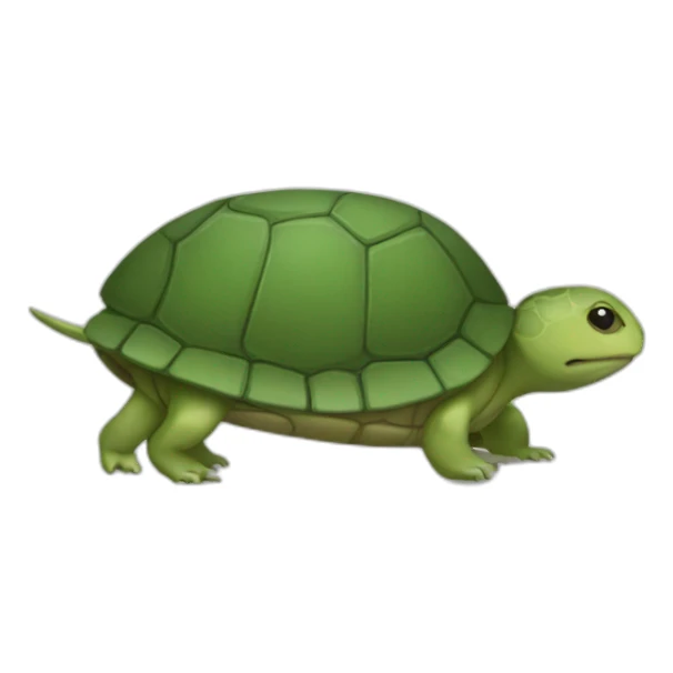 turtle mouse body sticker
