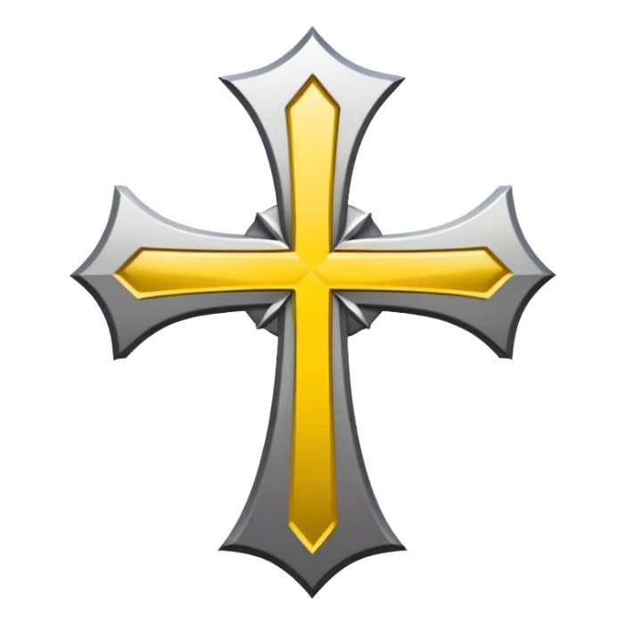 Deacon emblem with a touch of yellow sticker