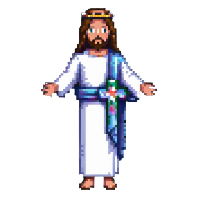 Jesus sticker