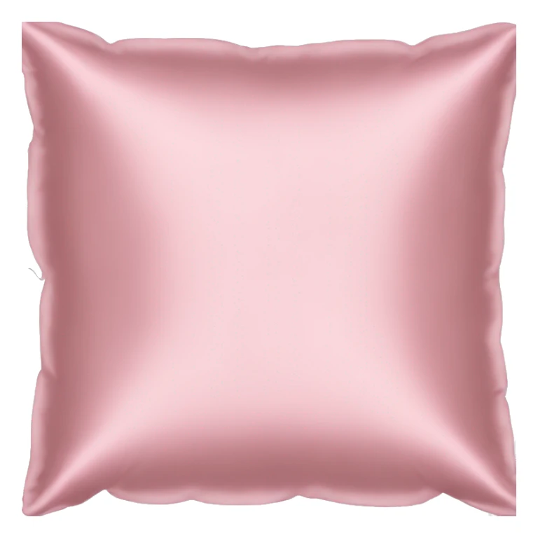Light pink silk pillow sticker