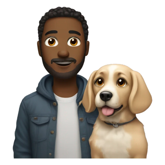 Me and my dog sticker