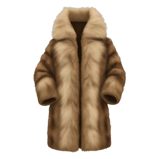 fur coat sticker