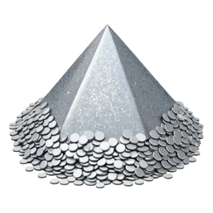 Glitter silent killer sticker