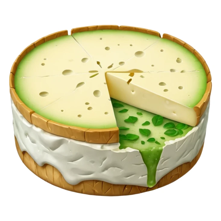 moldy brie cheese  sticker
