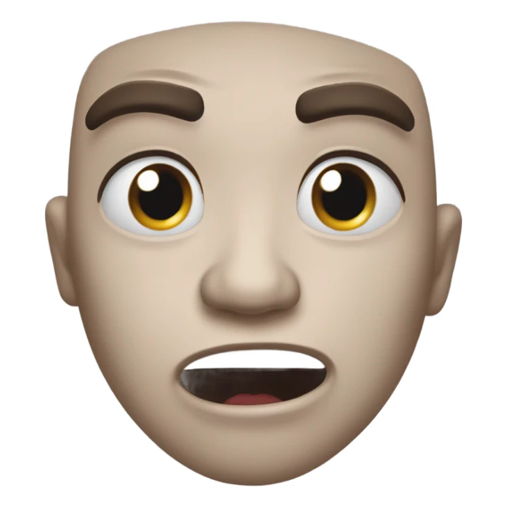 Spitting in disgust  sticker