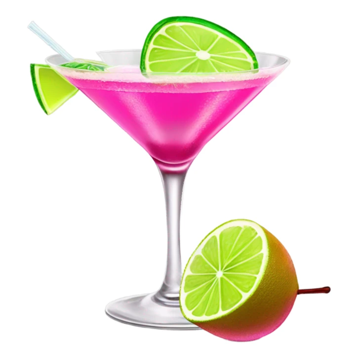 Pink pornstar martini sticker