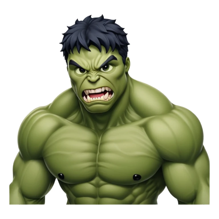 Hulk merged with venom sticker