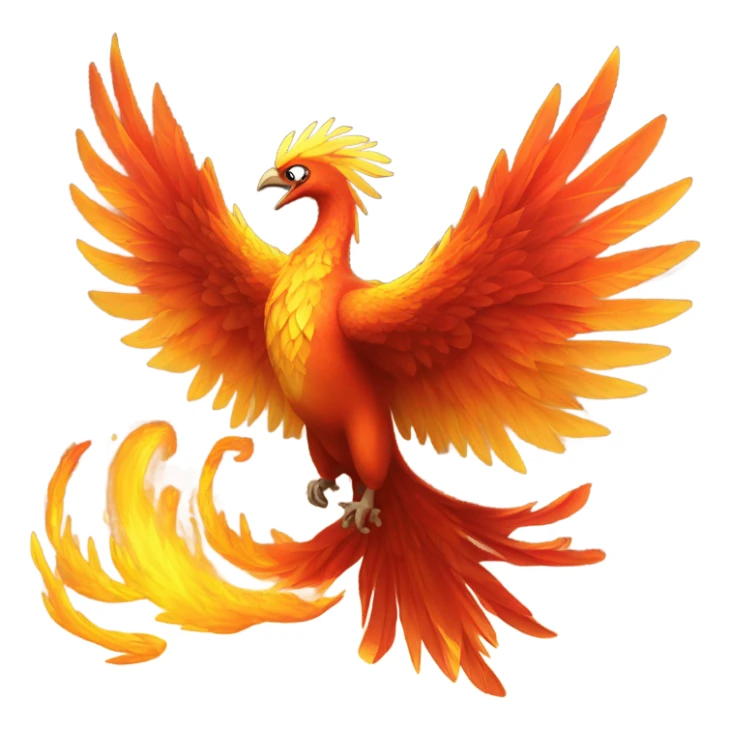 a phoenix  sticker