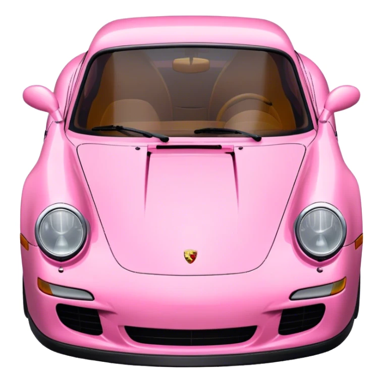 porsche pink sticker