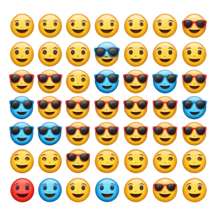 All new Emoji in ios sticker