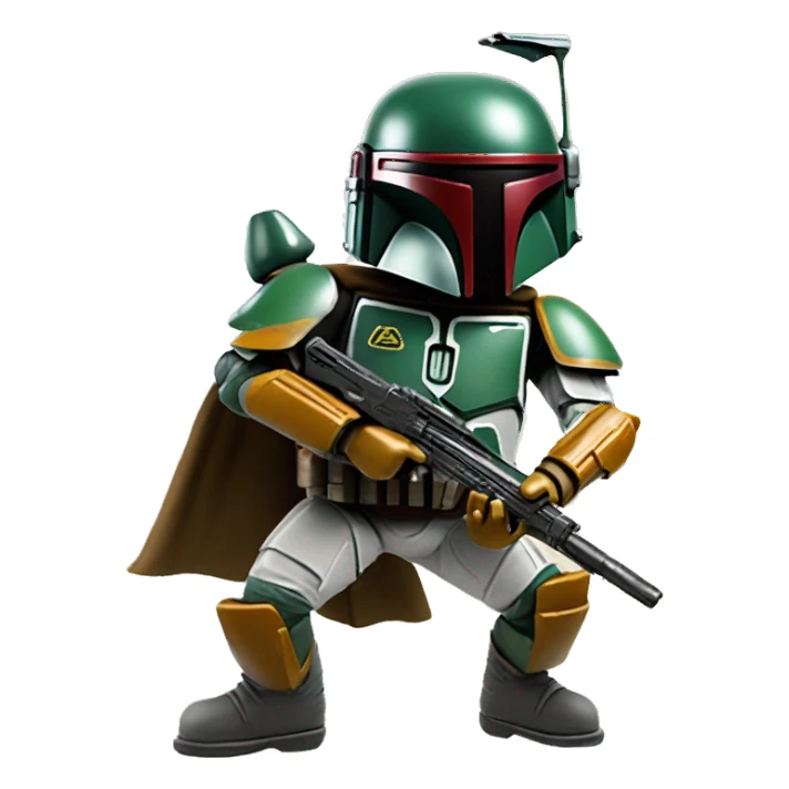 Bobo fett hitting the griddy sticker