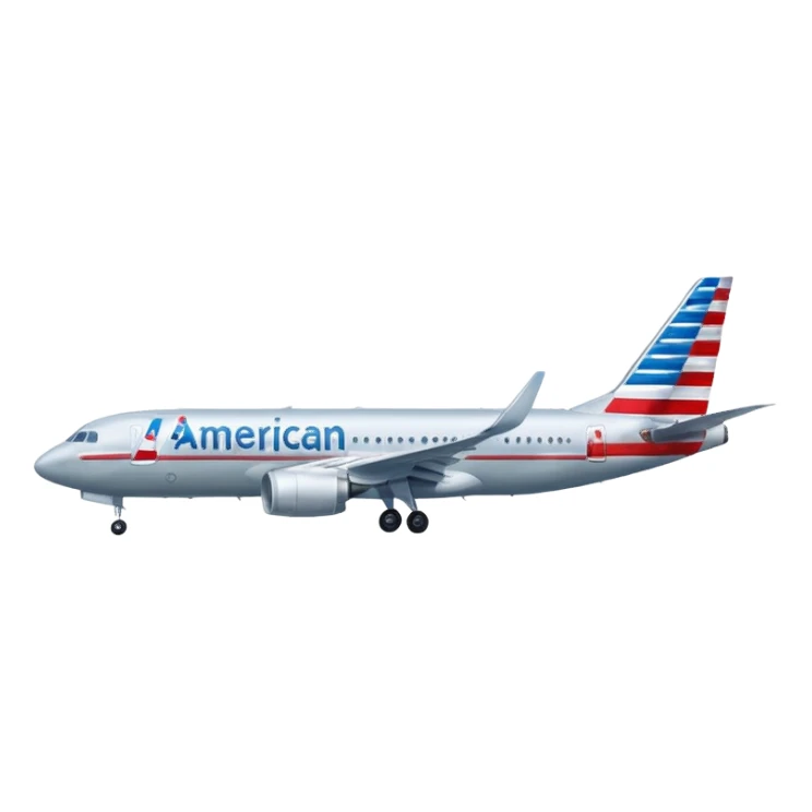 American Airline sticker