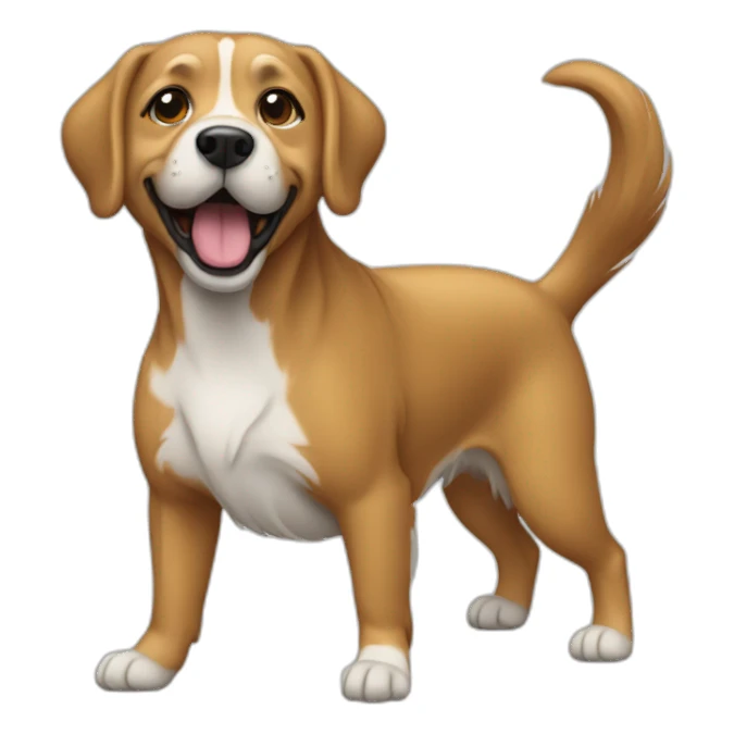 Chien qui danse sticker