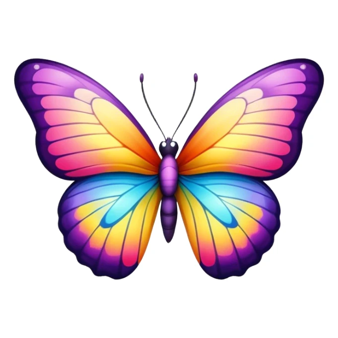 Pretty butterfly  sticker