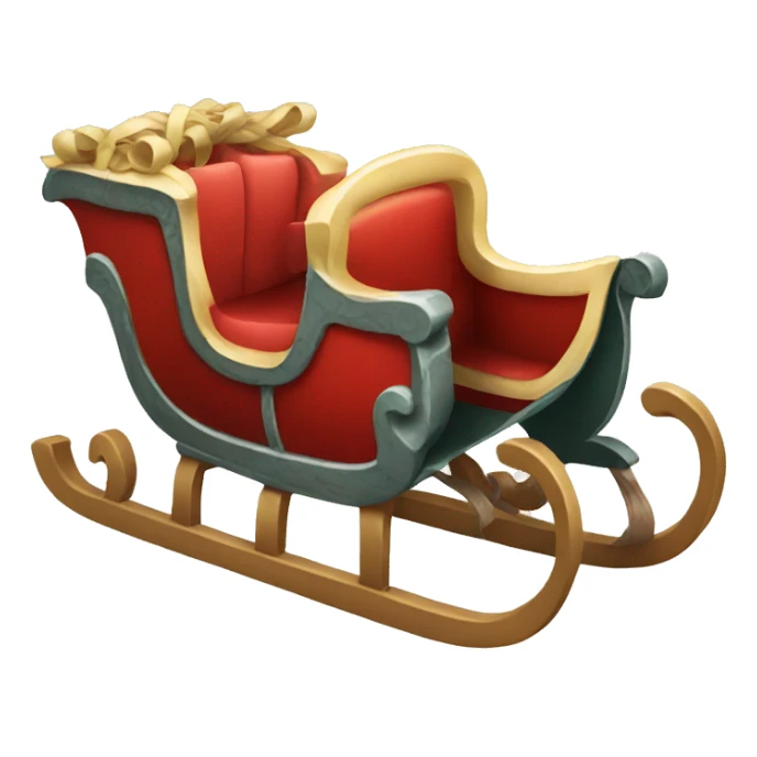 Sleigh sticker