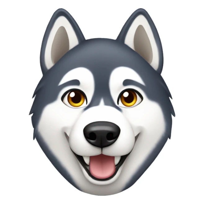 Husky that dig sticker
