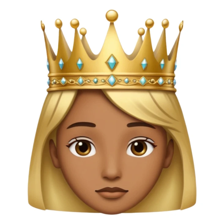 Etrafında dönen bir tac sticker