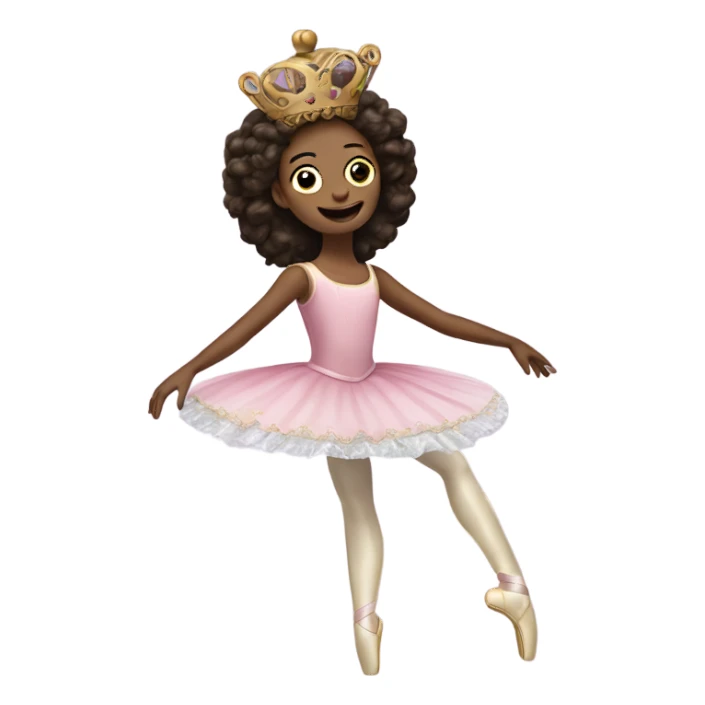 ballet dancer clara with the nutcraker sticker