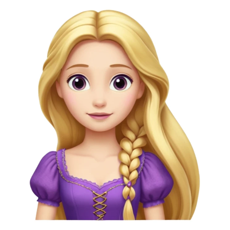 Rapunzel sticker