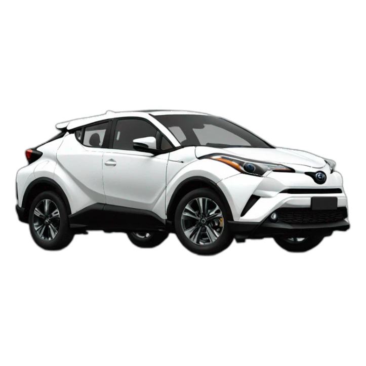 Toyota chr blue sticker