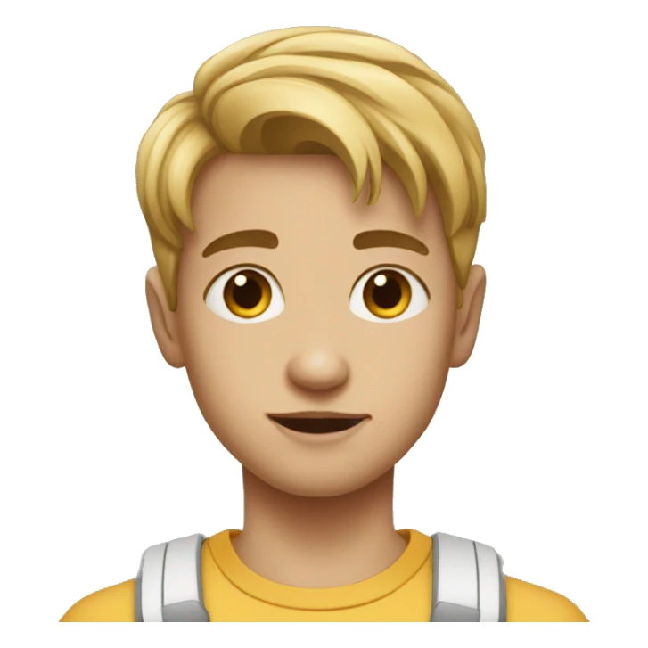 jeune garçon sticker