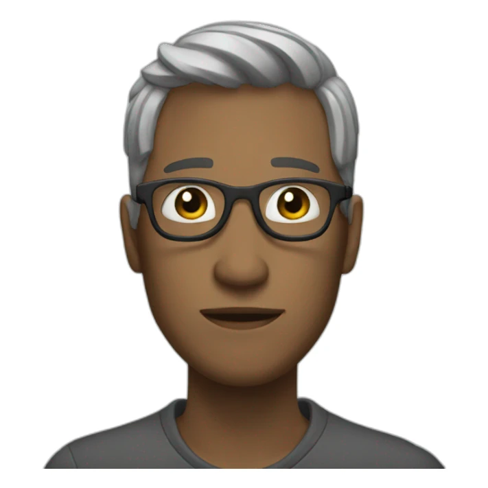 Persona fumando sticker