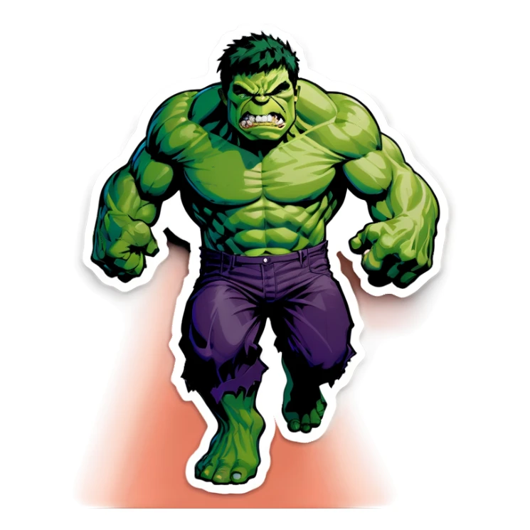 Hulk sticker