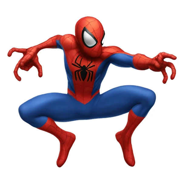 Spiderman qui se combat sticker